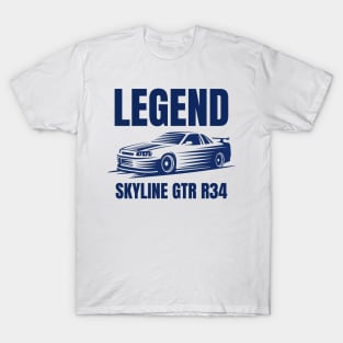 Legend : R34 Skyline GTR T-Shirt